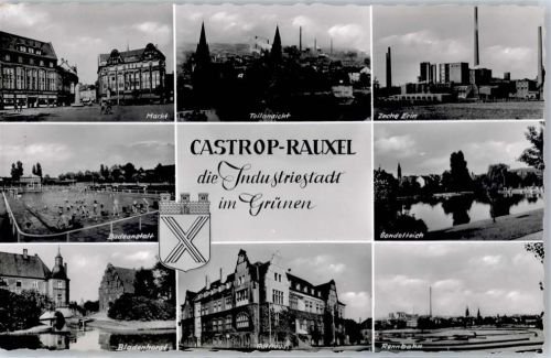 Castrop-Rauxel Industriegebiet im Grünen Markt Schwimmbad