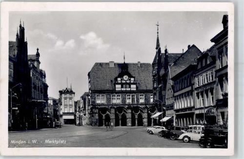 Minden Marktplatz Hotel Deutschen Kaiser