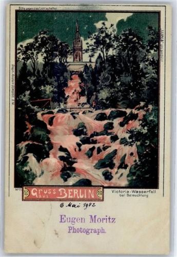 Berlin, unsortiert 1902 Victoria-Wasserfall