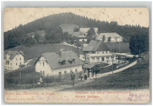 Bärenfels Gasthaus Müller Oberforstmeisterei Hofehübel