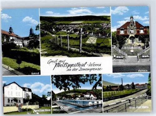Philippsthal Hotel Villa Koch Schwimmbad Rathaus