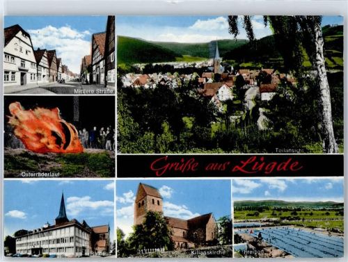 Lügde Straße Mittlere Straße