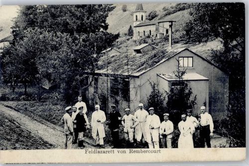 Rembercourt-Sommaisne 1915 Feldlazarett