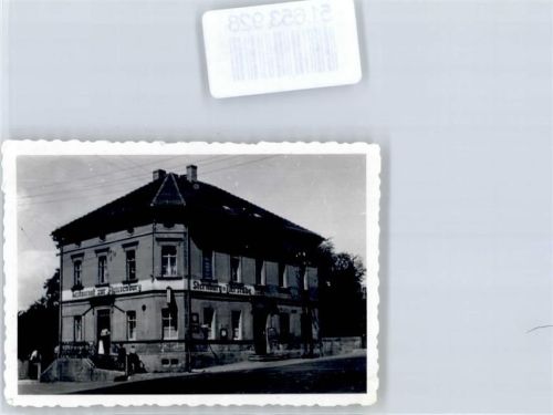 04617 O7401 Treben b Altenburg, Thür Privatfoto KEINE AK Ort handschriftlich Gasthaus zur Fleissenburg