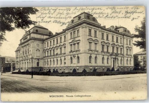 Würzburg 1912 Neues Collegienhaus