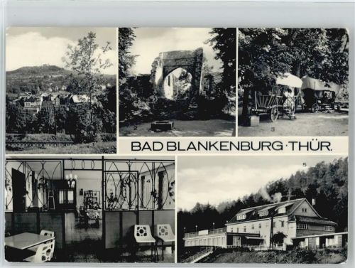 Bad Blankenburg Burgruine Greifenstein Gasthaus auf Burg Jugendherberge Wendolin Schaller