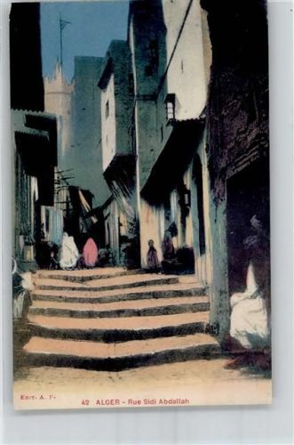 Alger Gasse Rue Sidi Abdallah