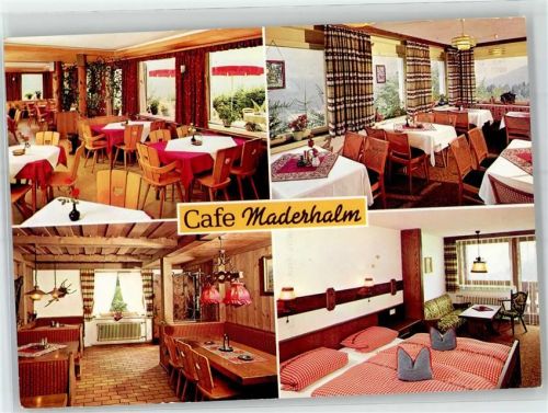 87538 W8975 Fischen i. Allgäu - Gasthaus Pension Cafe Maderhalm Dieter Gobin
