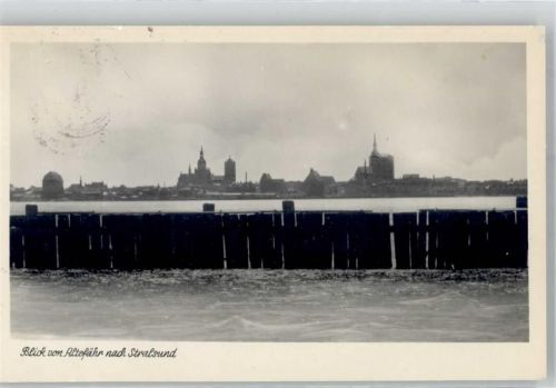 Stralsund Blick von Altefähr