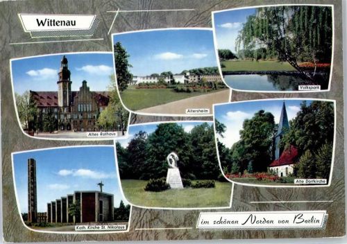 Wittenau Kath. Kirche St.Nikolaus Altes Rathaus Alte Dorfkirche