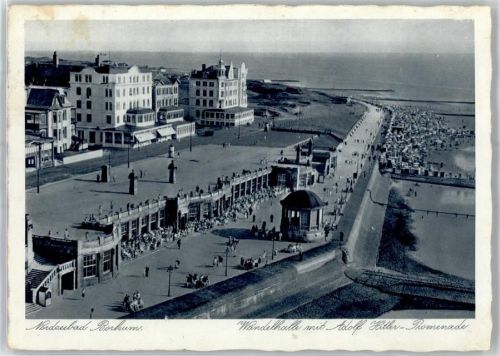 Borkum Nordseebad Promenade