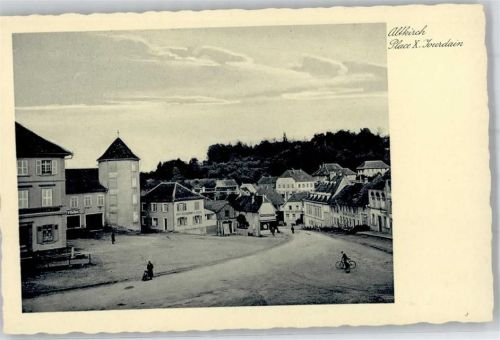Altkirch Place X. Jourdain Fahrrad