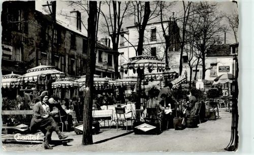 Paris La Place du Tertre