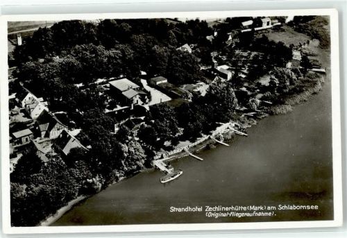 Rheinsberg Fliegeraufnahme Hotel