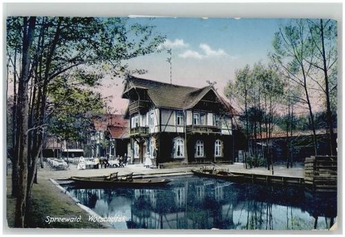 Lübbenau 1914 Gasthaus Wotschofska
