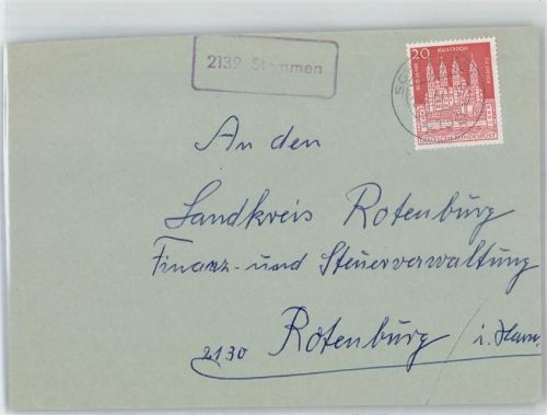 Stemmen Landpoststempel