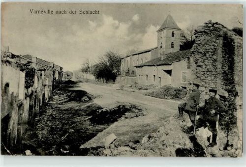 Varneville Nach der Schlacht Soldaten
