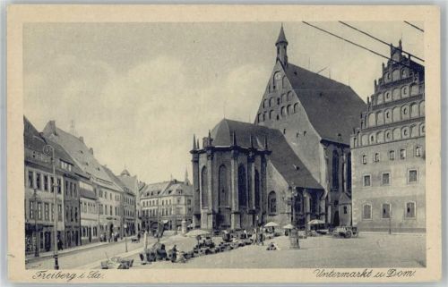 Freiberg Untermarkt Dom