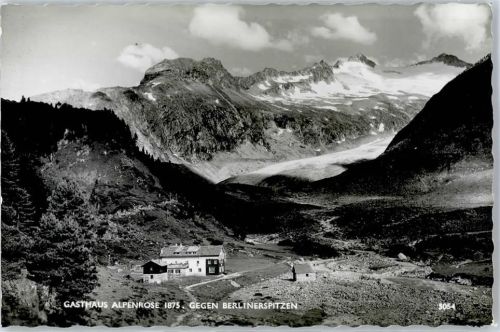 6677 Zöblen - Gasthaus Alpenrose gegen Berlinerspitzen