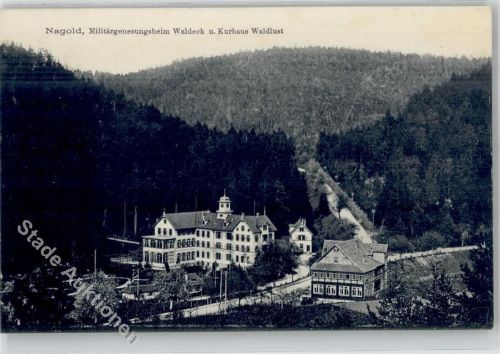 Nagold Militärgenesungsheim Waldeck Kurhaus Waldlust