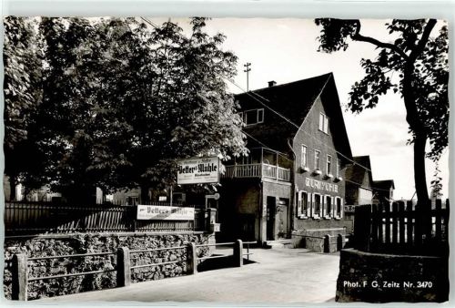 Zell Gasthaus Vetters Mühle Gg.Tempel