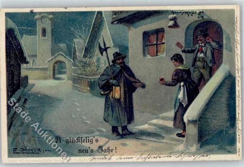 Döcker, E. Künstlerkarte