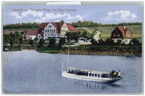Dippoldiswalde Gasthaus zur Talsperre Malter Schiff