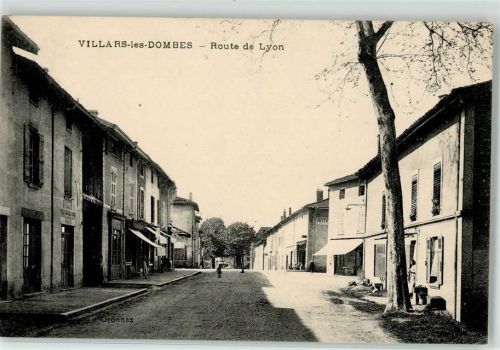 Villars-les-Dombes Straße Route de Lyon