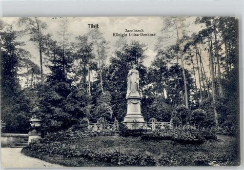Tilsit Sowetsk 1915 - Denkmal Königin Luise Feldpost WK I