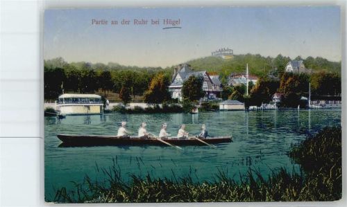 Hügel Boot Ruhr