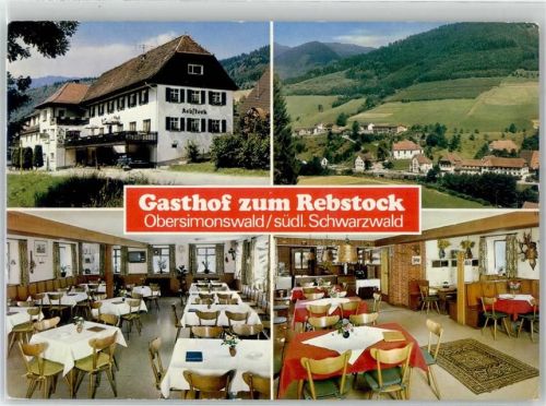 Obersimonswald Pension Zum Rebstock