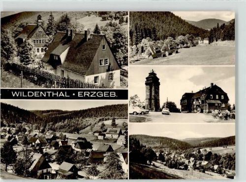 Wildenthal HO Berghotel Aussichtsturm Auersberg