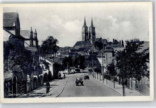 Oschatz Dresdener Straße Auto