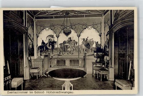 Hohenschwangau Schloss Bertazimmer