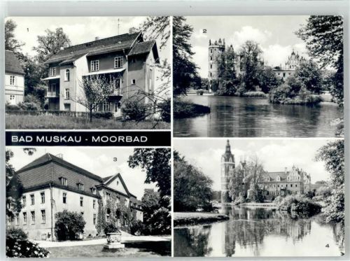 Bad Muskau Turmvilla Schloßruine Moorbad Schloß