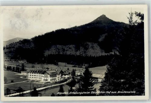 Fischbachau Erholungsheim Deutscher Hof zum Breitenstein Stauden