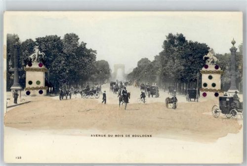 Paris Avenue du Bois de Boulogne