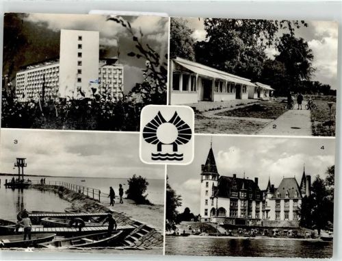 Klink Urlaubersiedlung Freundschaft Erholungsheim Bungalow Mole Schloss