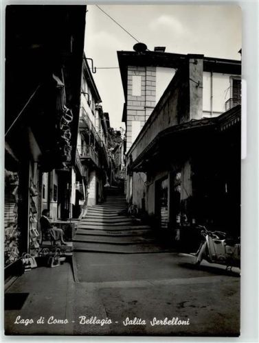22021 Bellagio - Gasse Serbelloni Aufstieg