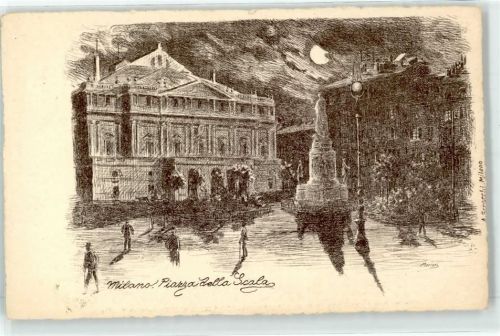 Milano Piazza della Scala
