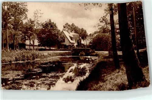 Bergen De sluis te Bergen