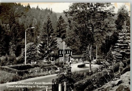 Kurort Bärenburg Gasthaus Riedelmühle Ortsteil Waldbärenburg