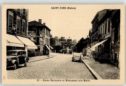 Saint-Fons Denkmal Auto