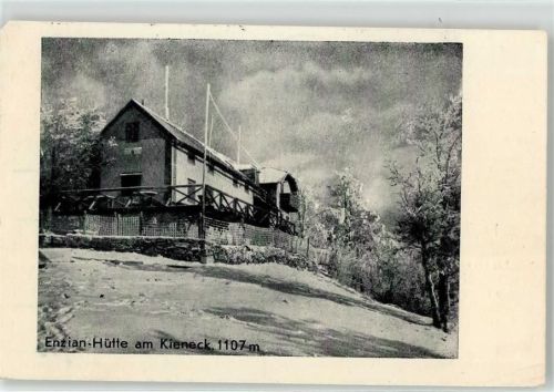 Pernitz 1951 Hüttenstempel Enzianhütte
