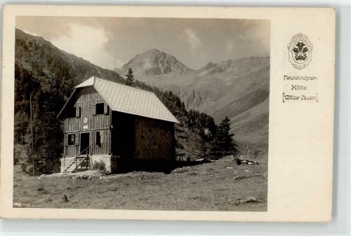 Neunkirchner Hütte Berghütte Hüttenstempel