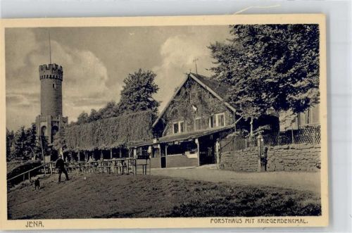 Jena Forsthaus Gasthaus Kriegerdenkmal
