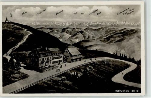 Belchen Hotel Belchen Inhaber Josef Stiefvater