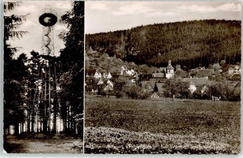 75323 W7547 Bad Wildbad im Schwarzwald - Aussichtsturm Engelsbrand