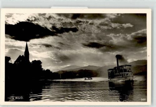 Maria Wörth 1939 Dampfer Wörthersee AKU1