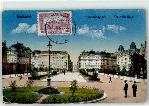 Budapest 1912 Freiheitsplatz